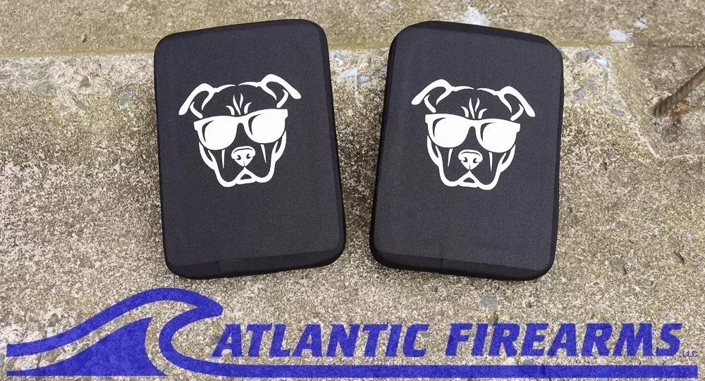 Guard Dog Body Armor Level IV Ceramic Side Plate- 6"x8"- Pair