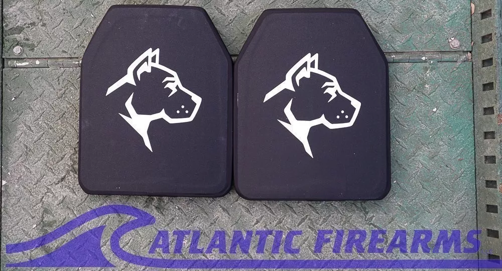 GUARD DOG CERAMIC LEVEL IVBODY ARMOR PLATES 10"X12"- PAIR