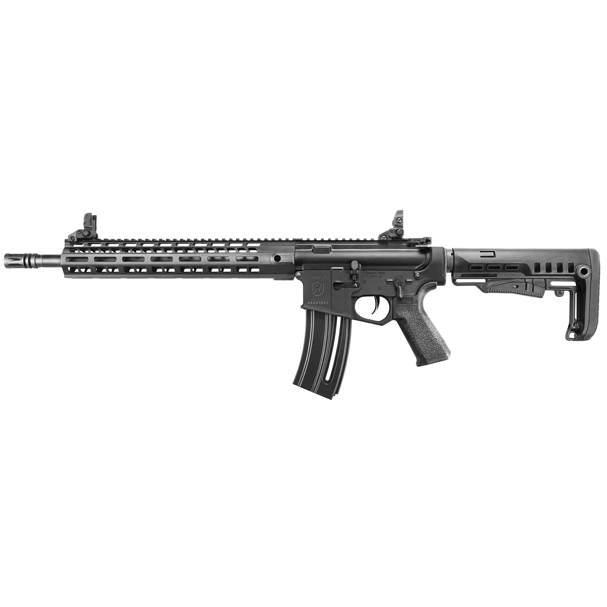 Hammerli Tac R1 22lr 16.21" 20rd Blk