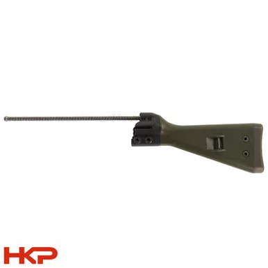 HK91, G3 Fixed Buttstock with Enhanced Heavy Buffer - OD Green - Surplus