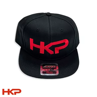 HKP Hat - Snapback - Flat Brim - Black