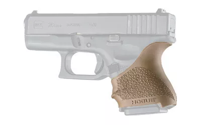 Hogue HandAll Beavertail w/Finger Grooves for Glock