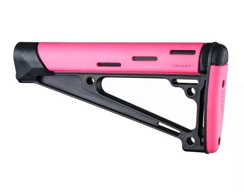 Hogue Over Molded Fixed Buttstock – Pink