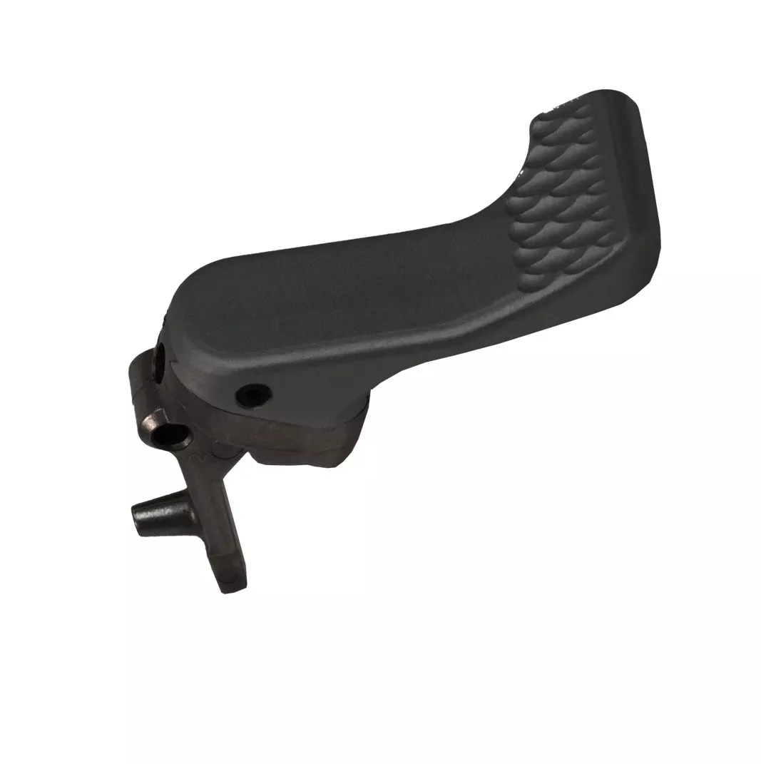 Hogue Ruger GP100 Super GP100 Redhawk Super Redhawk: Long Cylinder Release Stainless Steel Blued Body with Aluminum Extended Paddle Matte Black 00681
