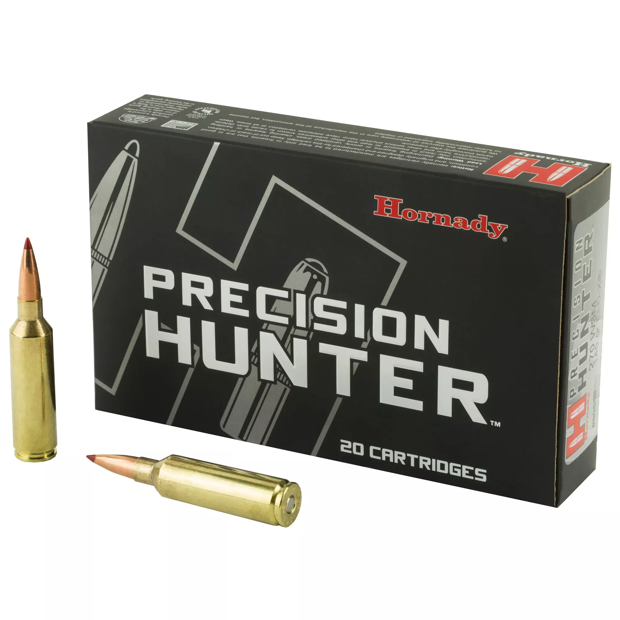Hornady Precision Hunter 270 WSM 145gr ELD-X – 20 Rounds