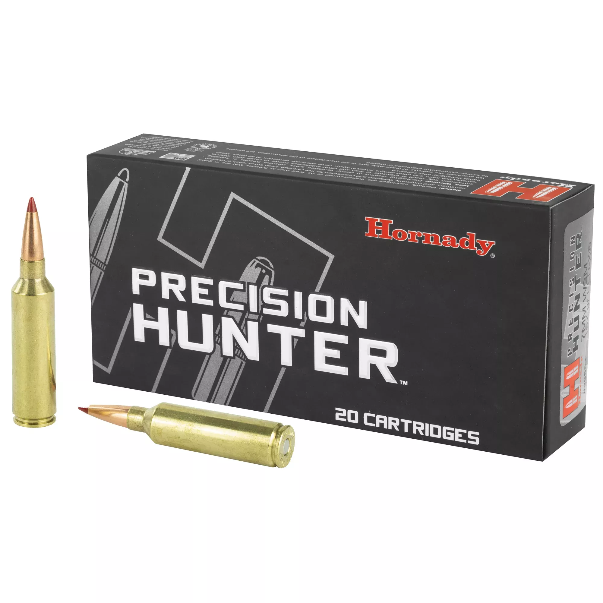 Hornady Precision Hunter 7mm WSM 162gr ELD-X – 20 Rounds