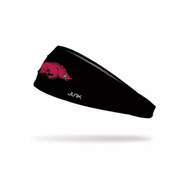Junk University of Arkansas Black Headband