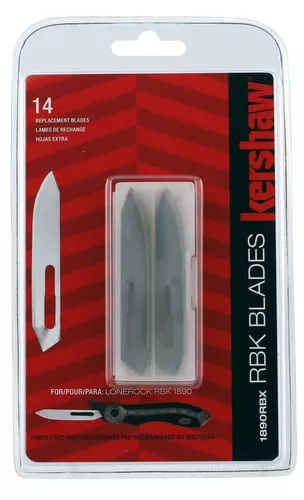 Kershaw Lonerock RBK Replacement Blades 14/ct