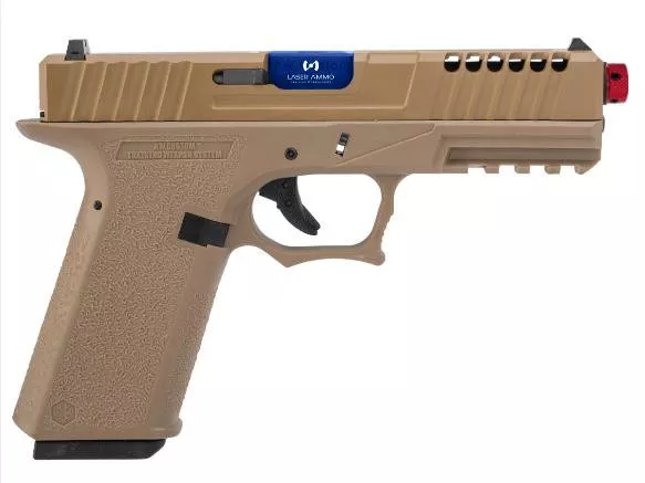 Laser Ammo Recoil Enabled Training Pistol VX7 Green Gas