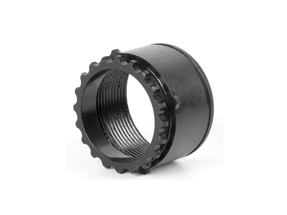 LBE Unlimited AR-10 .308 Barrel Nut, Phosphate — Made in USA