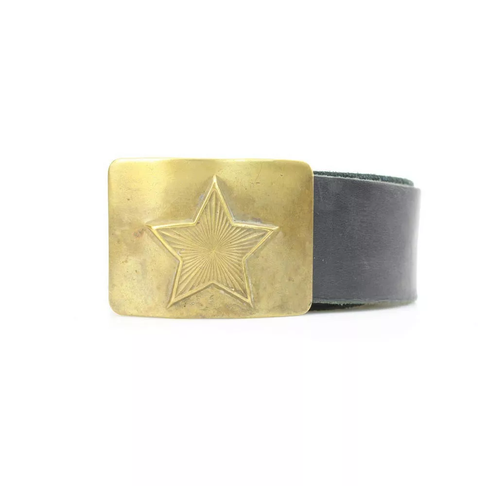 LEATHER BELT SOVIET STAR