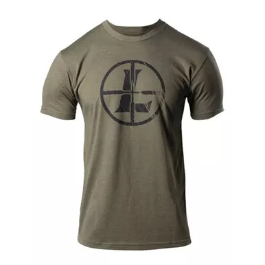 Leupold Distressed Reticle Tee - Military Green