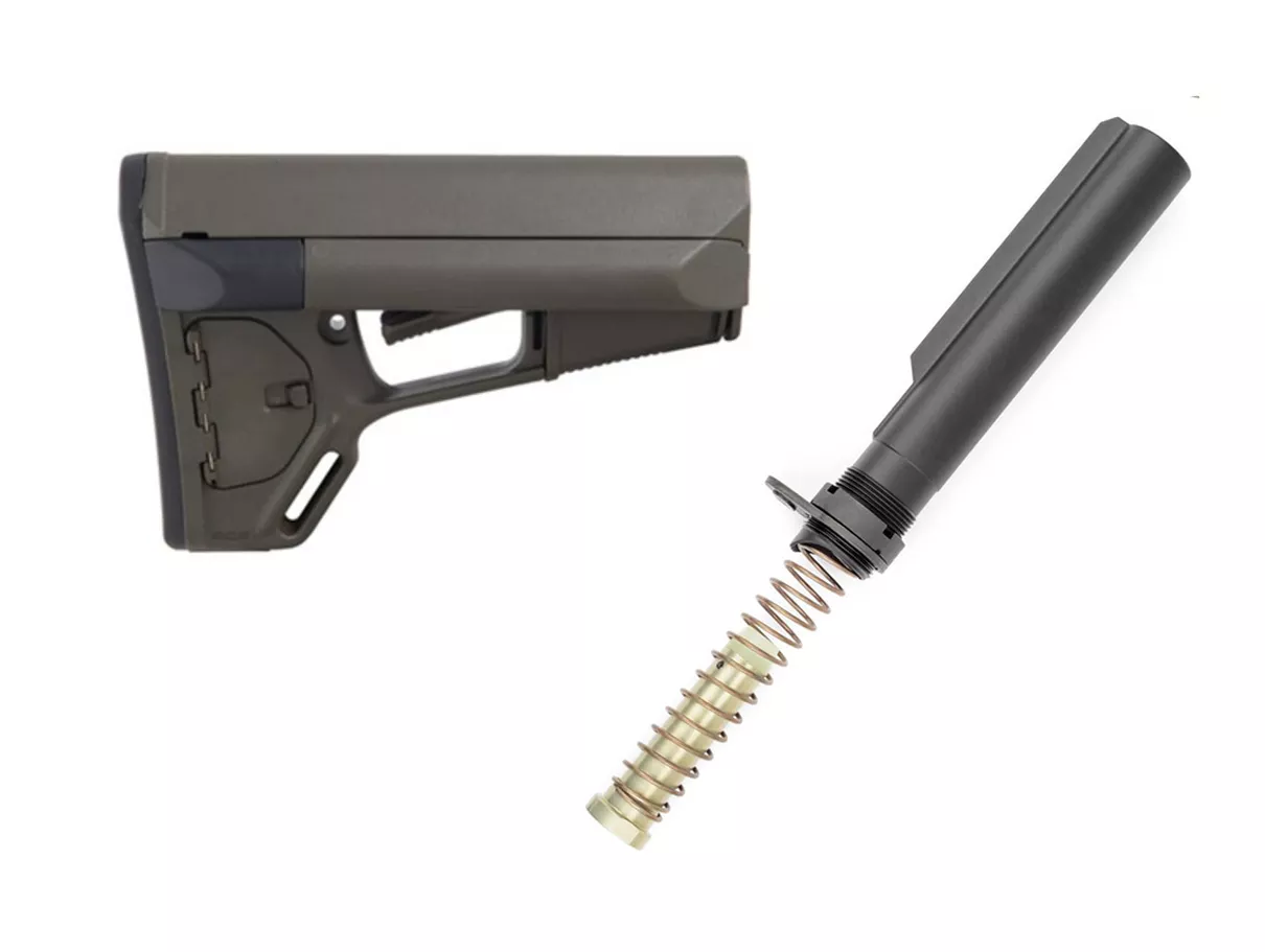 Magpul ACS Stock OD Green Kit with Carbine Buffer Assembly