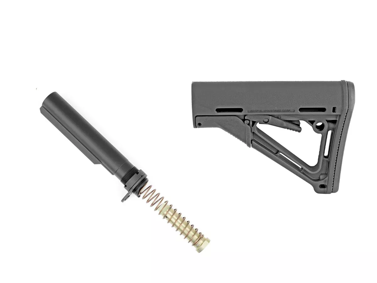 Magpul CTR Stock Black & Buffer Tube Assembly Combo Kit