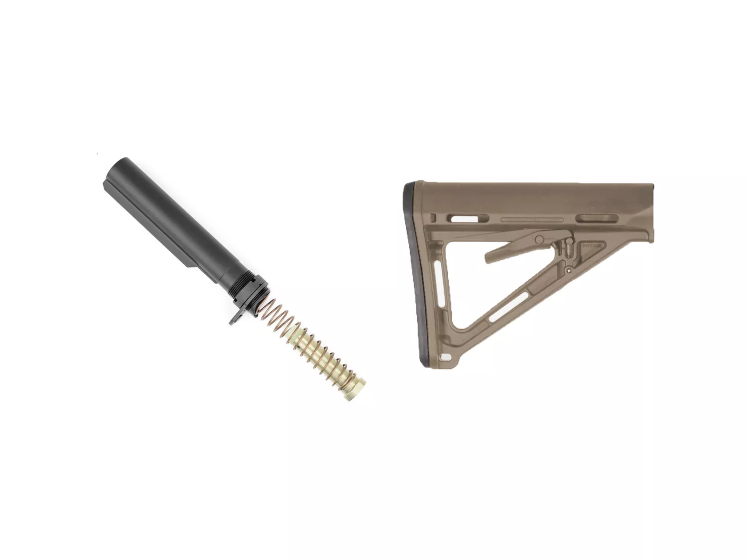 Magpul MOE Stock FDE W/ Buffer Assembly Combo Kit