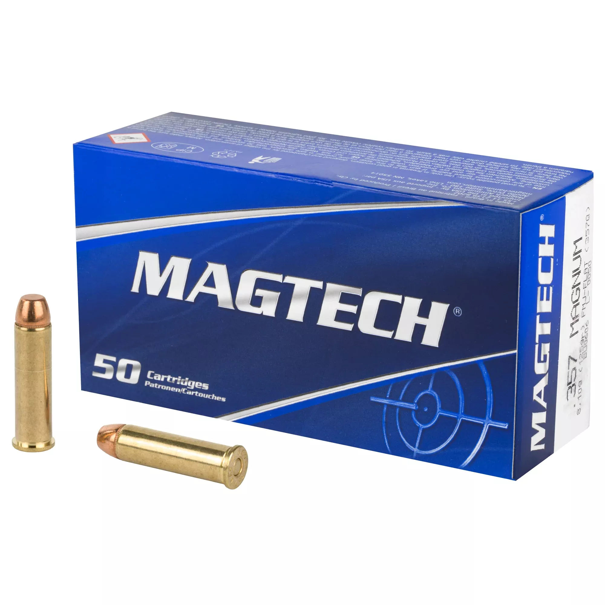 Magtech .357 Magnum 125gr FMJ Flat – 50 Rounds