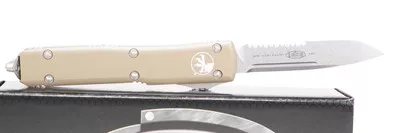 Microtech 121-11TA Ultratech Stonewashed, Tan Handle