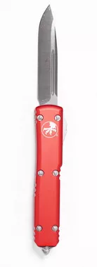 Microtech 121-4RD Ultratech Satin, Red Handles