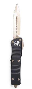 Microtech 138-13 Troodon D/E Bronze, Black Handle