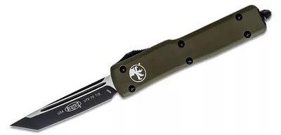 Microtech 149-1OD UTX-70 Black Tanto, OD Green