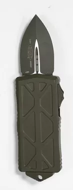 Microtech 157-1COD Exocet, OD Green Cerakote Handles