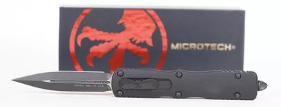 Microtech 227-1T Dirac Delta Tactical, Black Handles