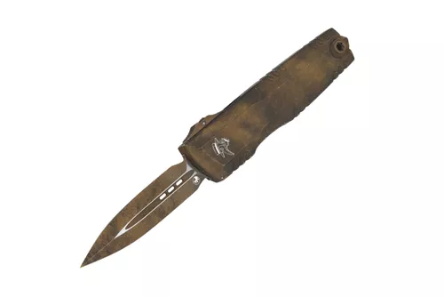 Microtech Luminary ZBP D/E - Tritium Button Insert - Plague Outbreak Signature Series