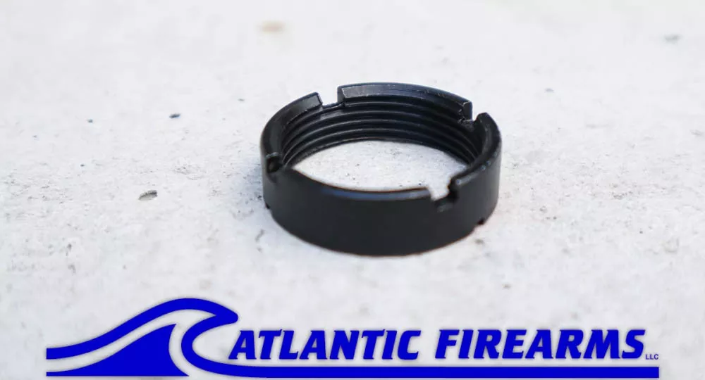 MIL-SPEC AR-15 STEEL BUFFER TUBE CASTLE NUT