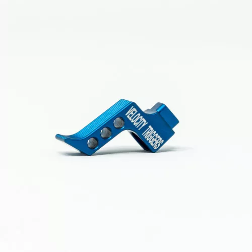 MPC Trigger Shoe - Straight Serrated Flat Face - Blue
