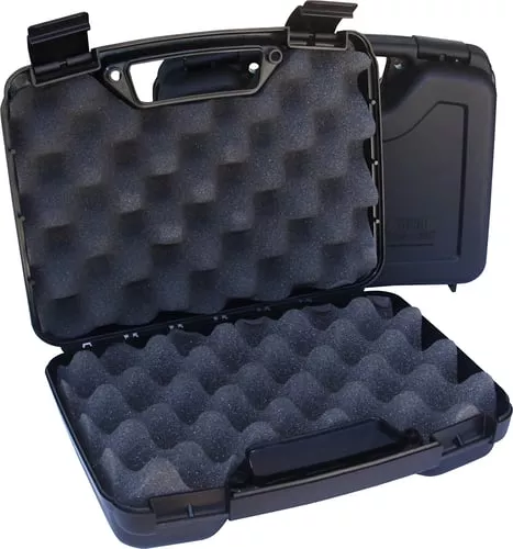 MTM Snap-Latch Single Handgun Case for Up to 4 Barrels - Black