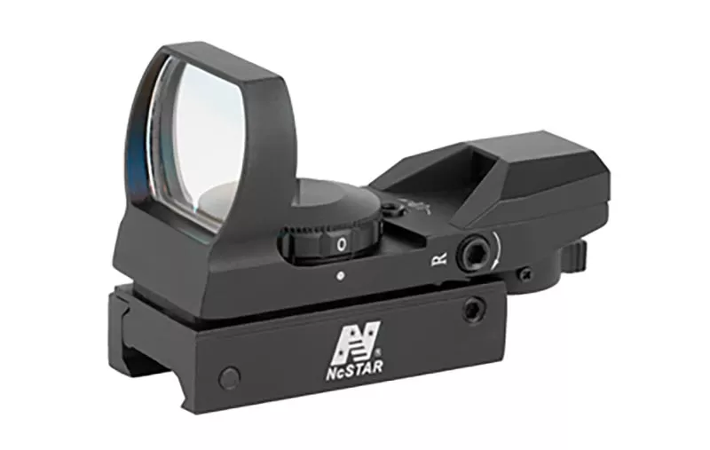 NcSTAR Red Four Reticle Reflex Optic – Black