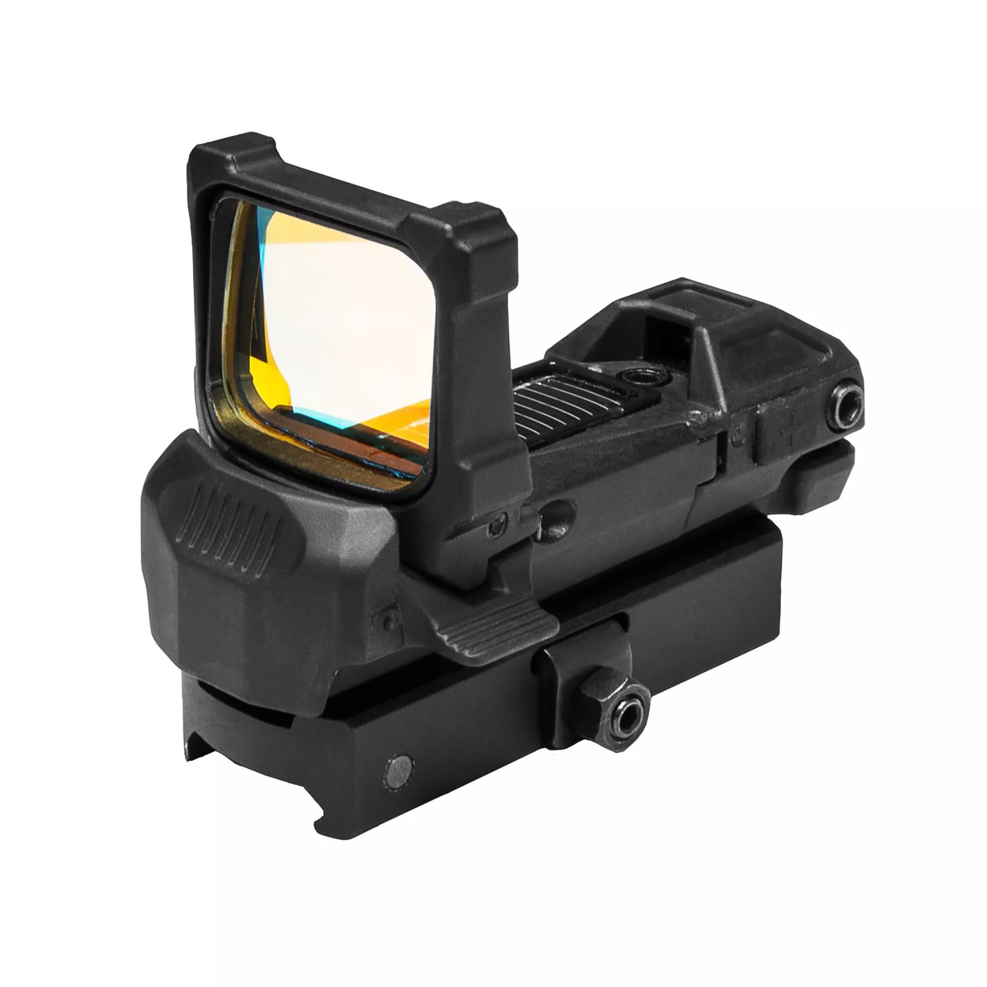 NcSTAR SPD Solar Flip Up Sight Red Dot Optic 30mm 2MOA