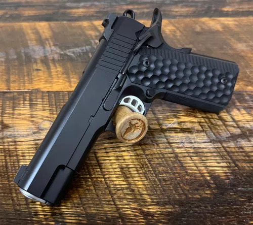 Nighthawk Custom 1911 GRP Commander 9mm Pistol 4.25" Match Barrel - 10 Rd