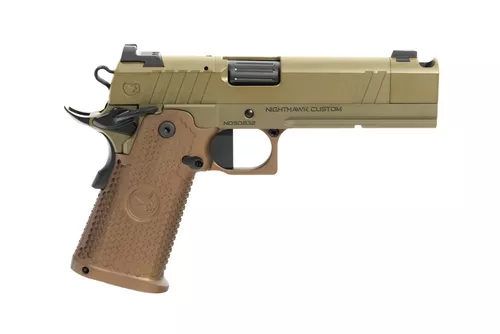 Nighthawk Custom Sandhawk Comp Double Stack 9mm Pistol 5" Comp Barrel - Nighthawk IOS Upgrade