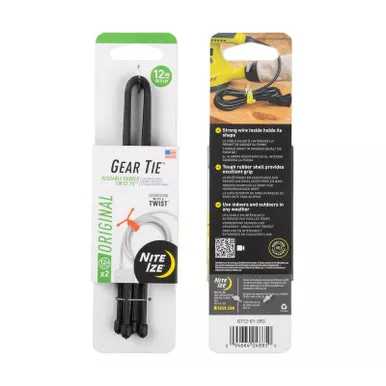 Nite Ize Gear Tie Original Reusable Rubber Twist Tie™