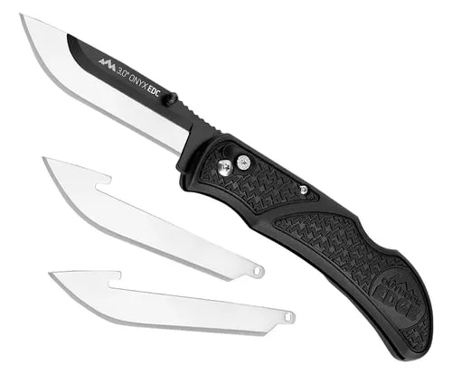 Outdoor Edge Onyx-Lite KnifeBlack