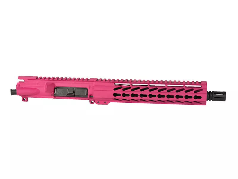 Pink 10.5″ .300 Blackout Pistol Upper 10″ Keymod