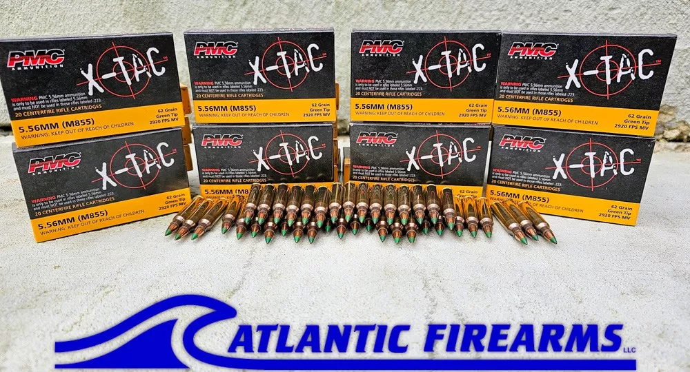 PMC X-TAC 62Gr 5.56 Ammunition- 1000RDS