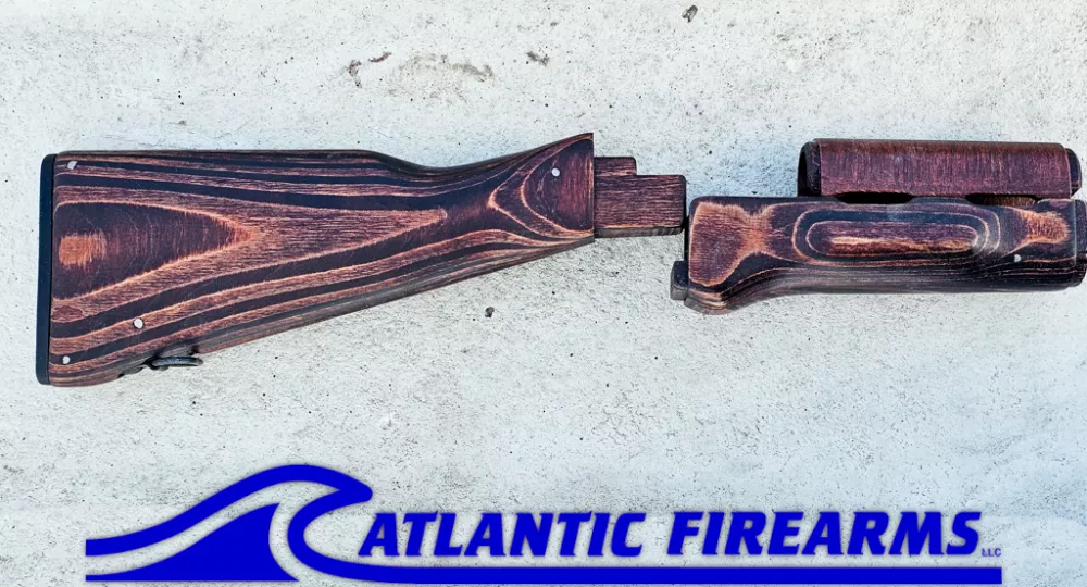 Polish AK47 Stock Set Tula Brown-WBP