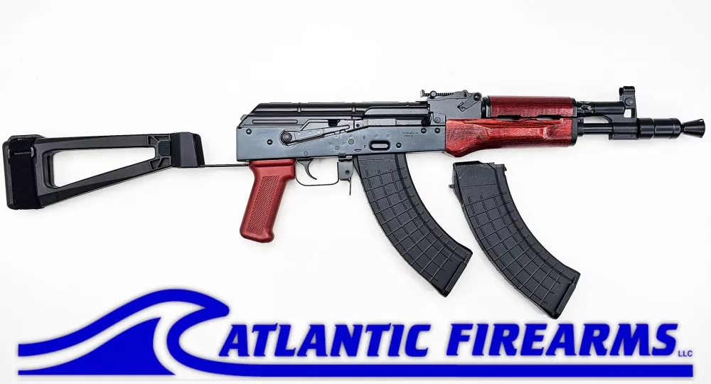 Polish Red AK47 Hellpup W/ Brace