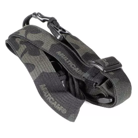 Q G-SLING, BLACK MULTICAM SLING, PARACORD ATTACHMENTS