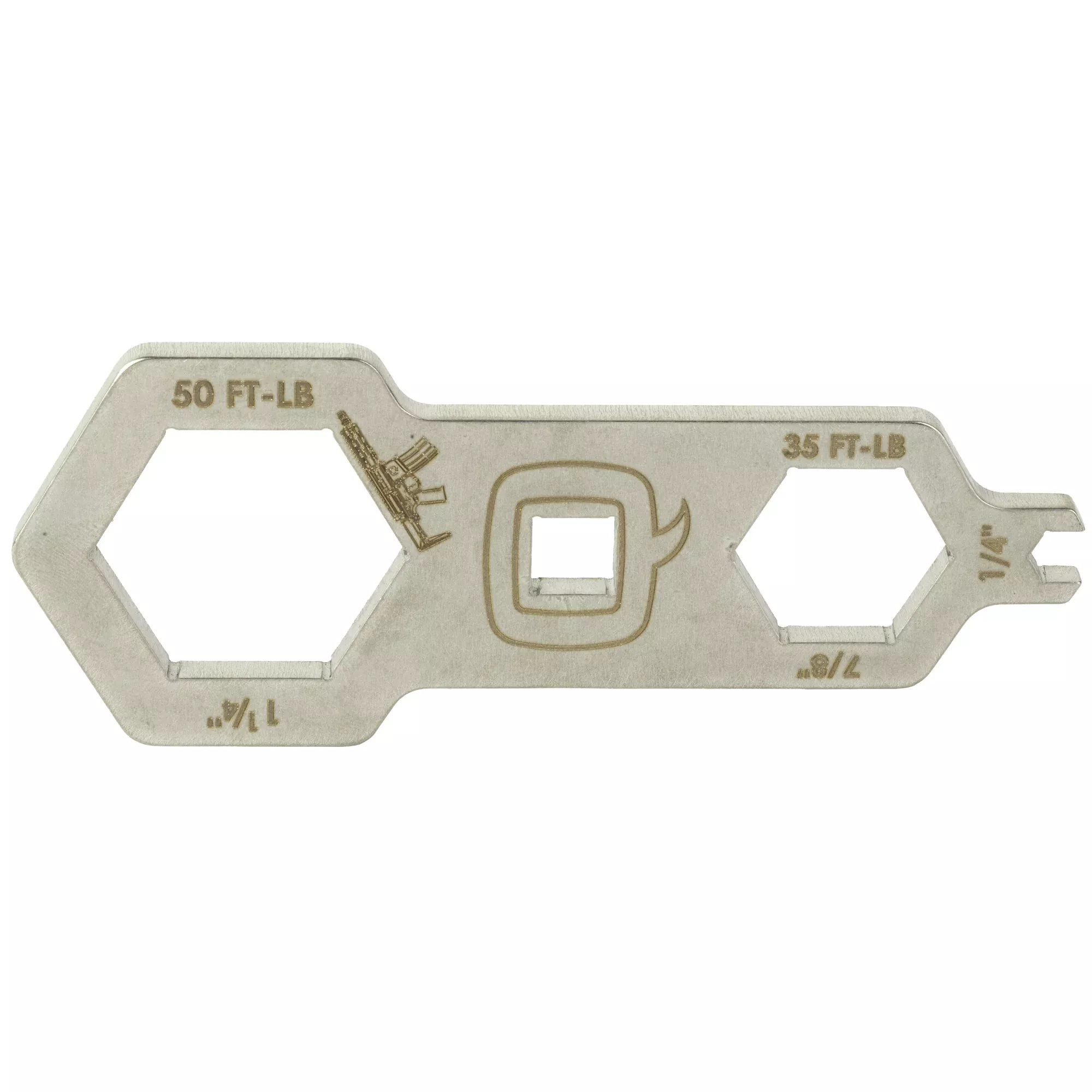 Q Honey Badger Multi Tool, Stainless Steel, Silver
