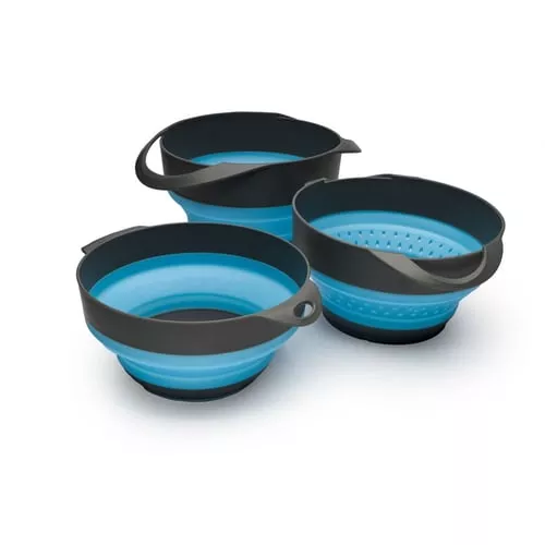 Ready Brands Survive Outdoors Longer Flat Pack Bowls and Strainer Set