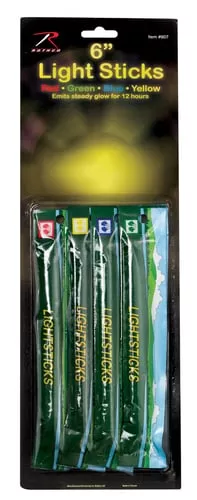 Rothco 4-Pack 6' Chemicals Lightsticks