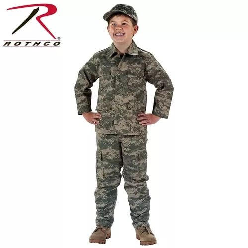 Rothco Kids Camo BDU Shirt