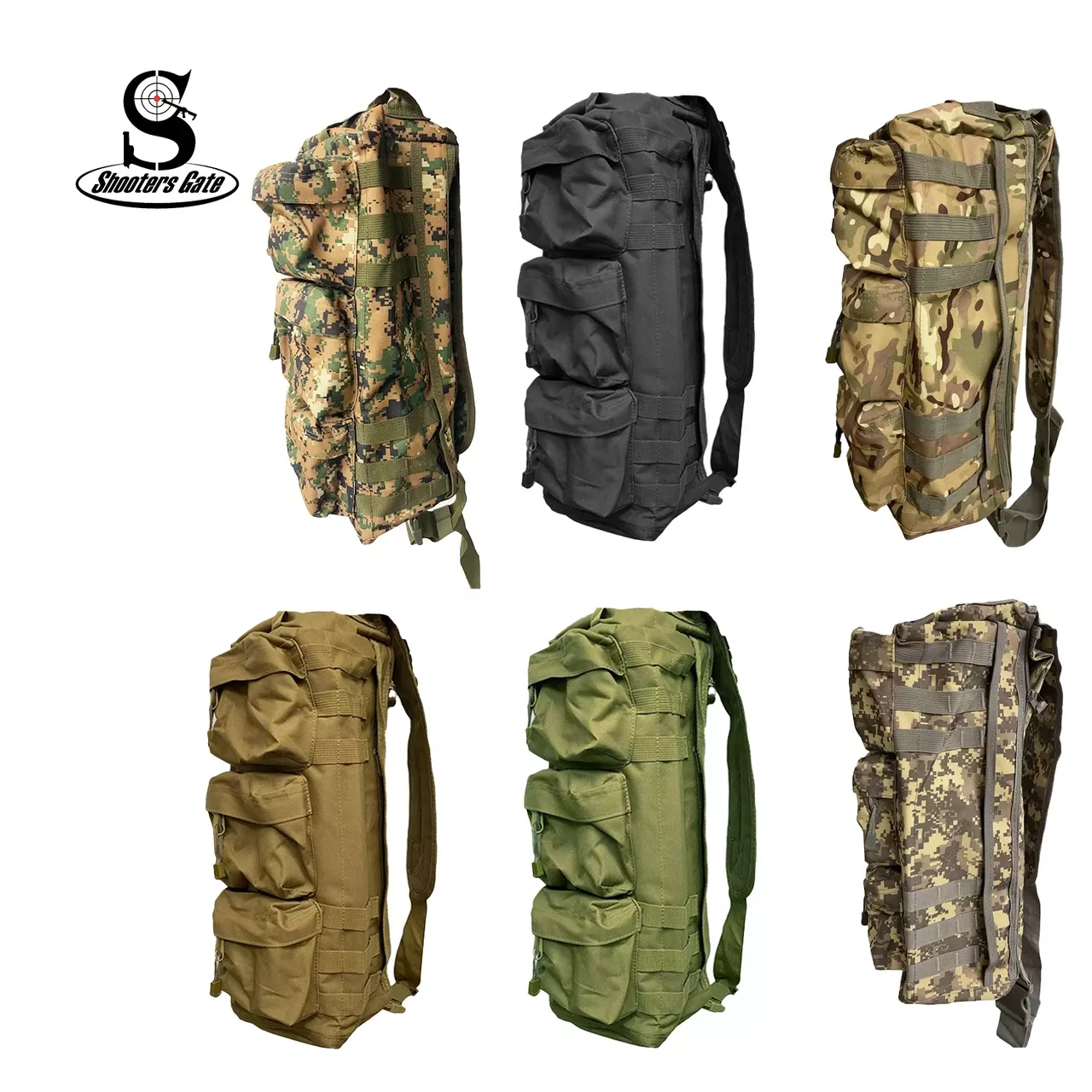 Shooters Gate Tactical Assault Grab & Go Bug Out Bag with MOLLE System