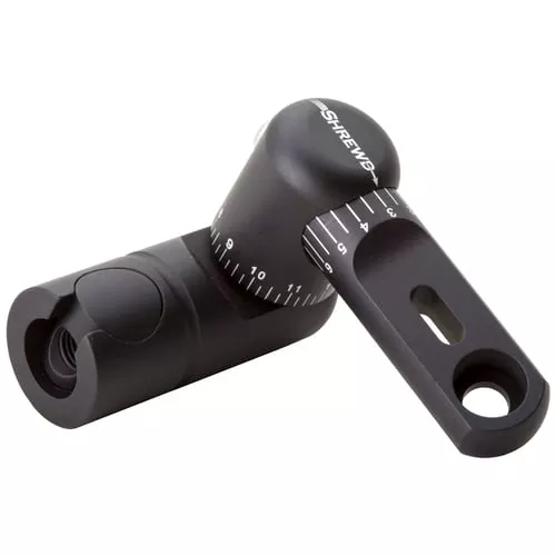 Shrewd Single Adjustable V-BarMatte Black
