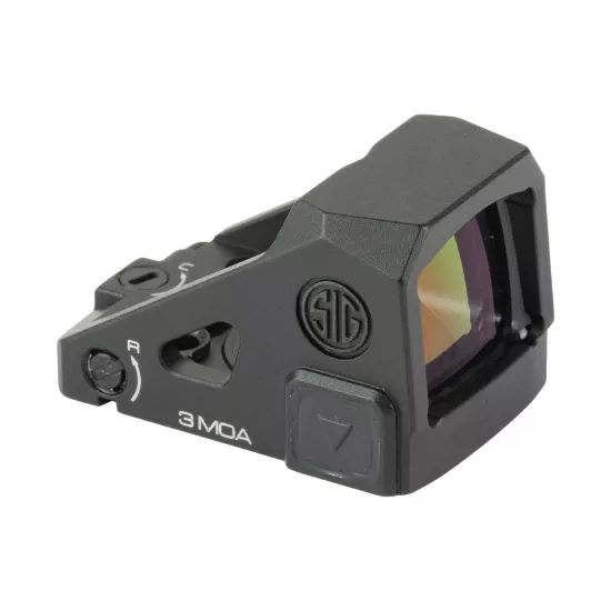 SIG ROMEO MDC RED DOT SIGHT 3 MOA DOT, BLACK