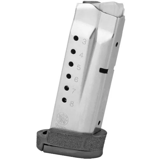 SMITH & WESSON M&P M2.0 9MM 8RD MAGAZINE, SS