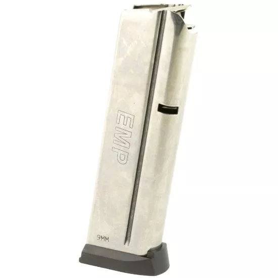 SPRINGFIELD EMP 9MM 9RD MAGAZINE NEW, STAINLESS